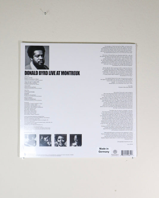 Donald Byrd "Live At Montreux" 12" Album (1973)