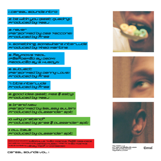 Cereal Sounds Vol. 1 Instrumentals
