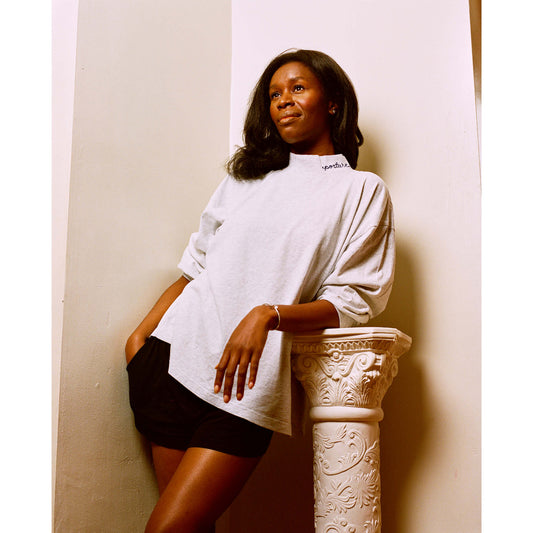 Long Sleeve Mock Neck