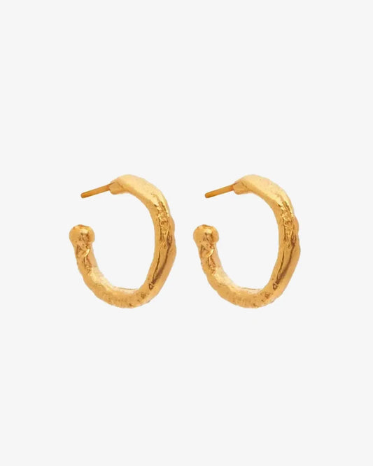 Alighieri 'The Morning Hour' Hoop Earrings 24K Gold Plated