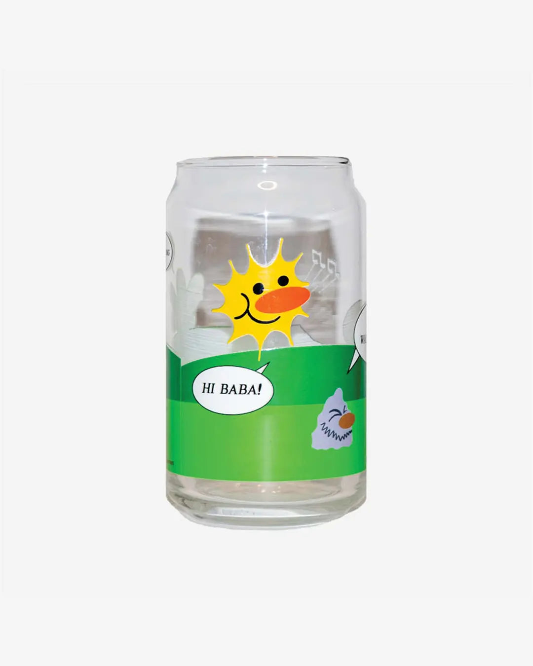 Baba's World Glass Cup