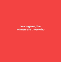Playing The Game