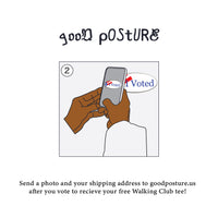 Posture Walking Club "Walk The Vote"