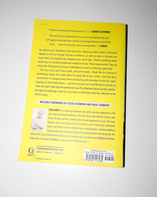 Thank You for Coming to Hattiesburg: One Comedian's Tour of Not-Quite-the-Biggest Cities in the World