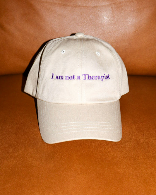 Therapist Cotton 6-panel Hat