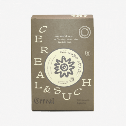 Studio & Such Cereal (All Caps Studio Edition)
