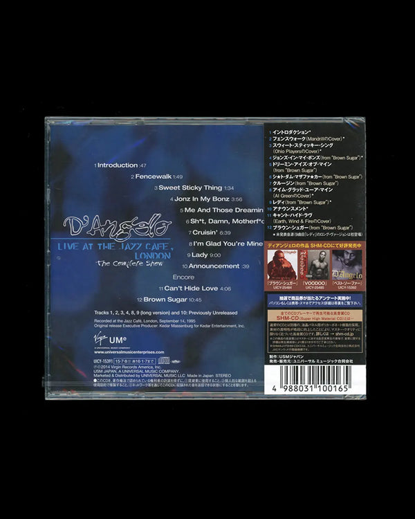 D'Angelo Live at the Jazz Cafe, London: The Complete Show (Japan Edition)