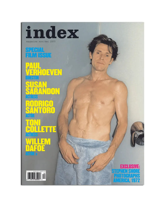 INDEX MAGAZINE ISSUE 41 - WILLEM DAFOE