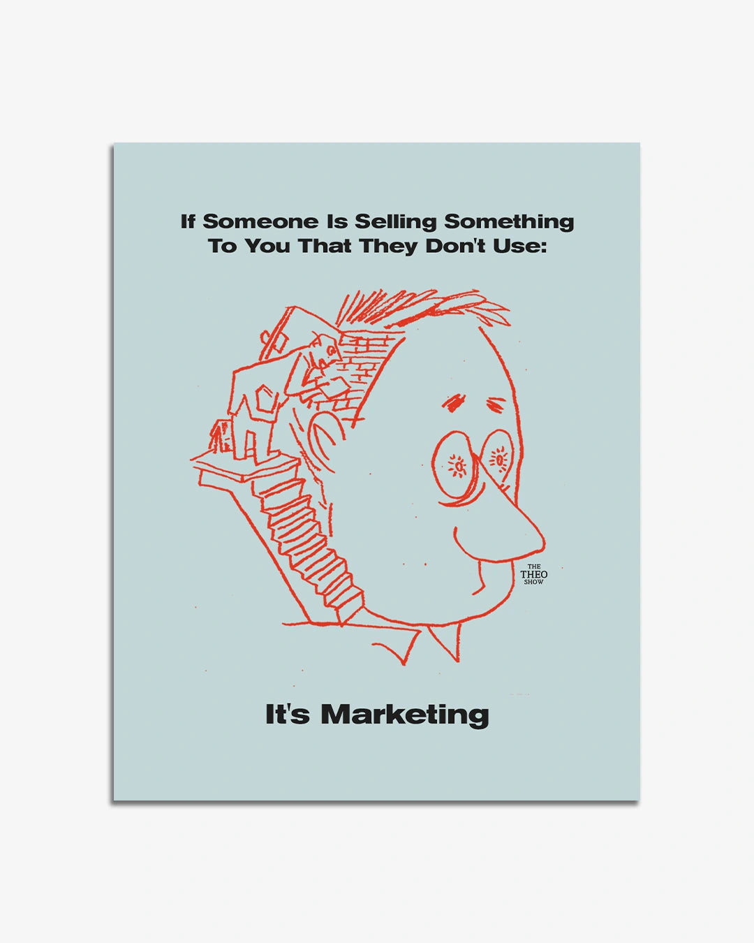 Marketing 11" x 14" Poster