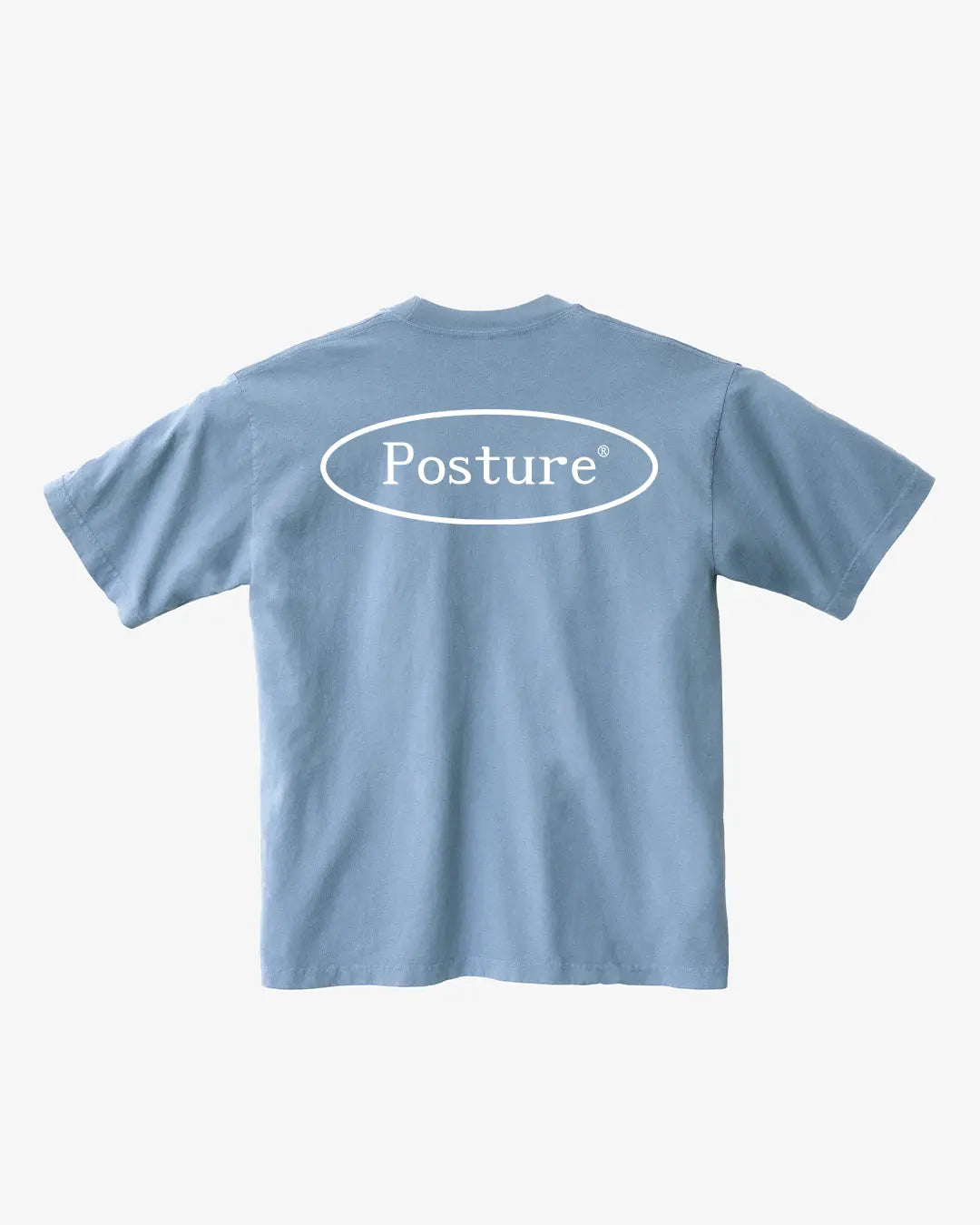 Posture Naija All Stars T-Shirt - Clear Blue