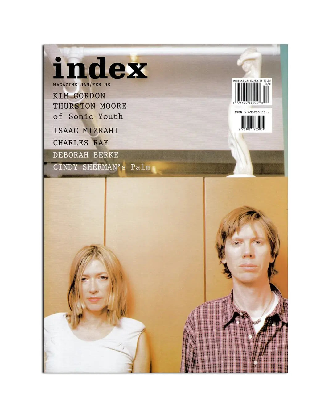 INDEX MAGAZINE ISSUE 12 - KIM GORDON AND THURSTON MOORE