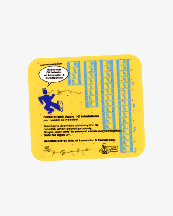 Essential Oil Inhaler with Natural Oils