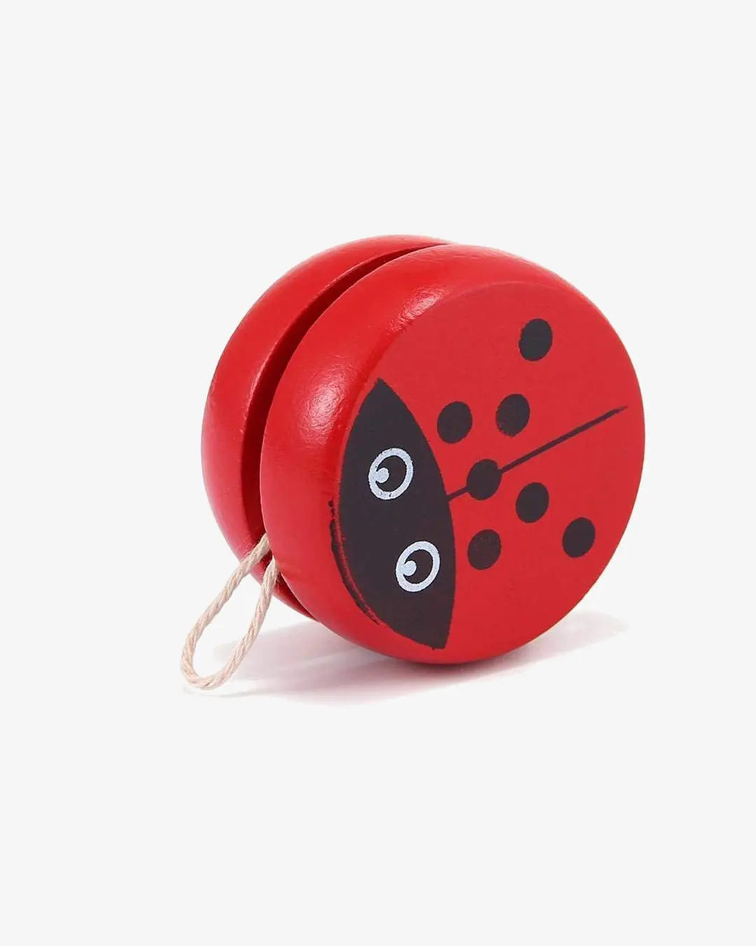 Wooden Ladybug Yo-Yo Toy