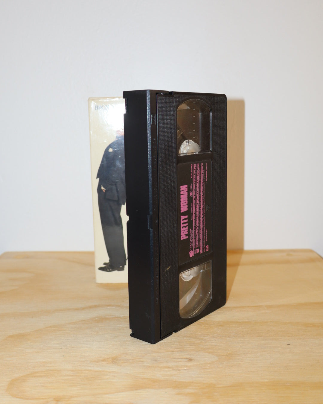 A black VHS tape for the movie 'Pretty Woman' 