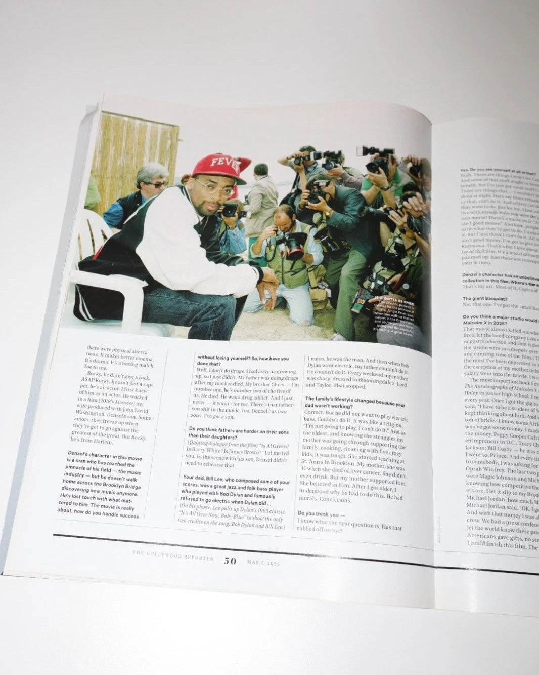 The Hollywood Reporter International Edition: Cannes 2025 Spike Lee ("Vive le Spike!")