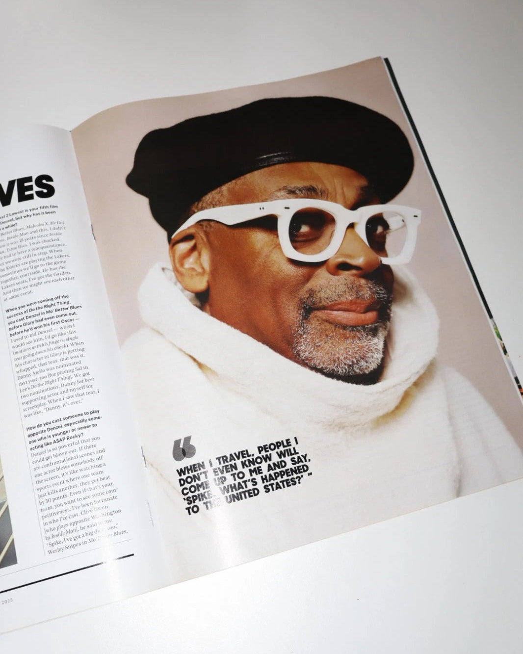 The Hollywood Reporter International Edition: Cannes 2025 Spike Lee ("Vive le Spike!")