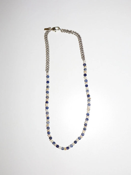 Semi-Precious Stone Chain Bracelet
