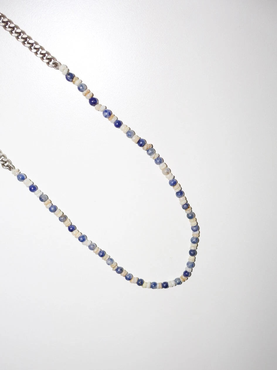 Semi-Precious Stone Chain Bracelet