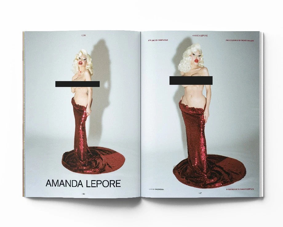 GAYLETTER ISSUE 19 - Starring AMANDA LEPORE BY RICHIE SHAZAM