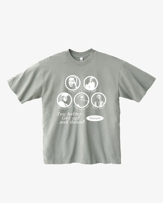 Posture Naija All Stars T-Shirt - Sage