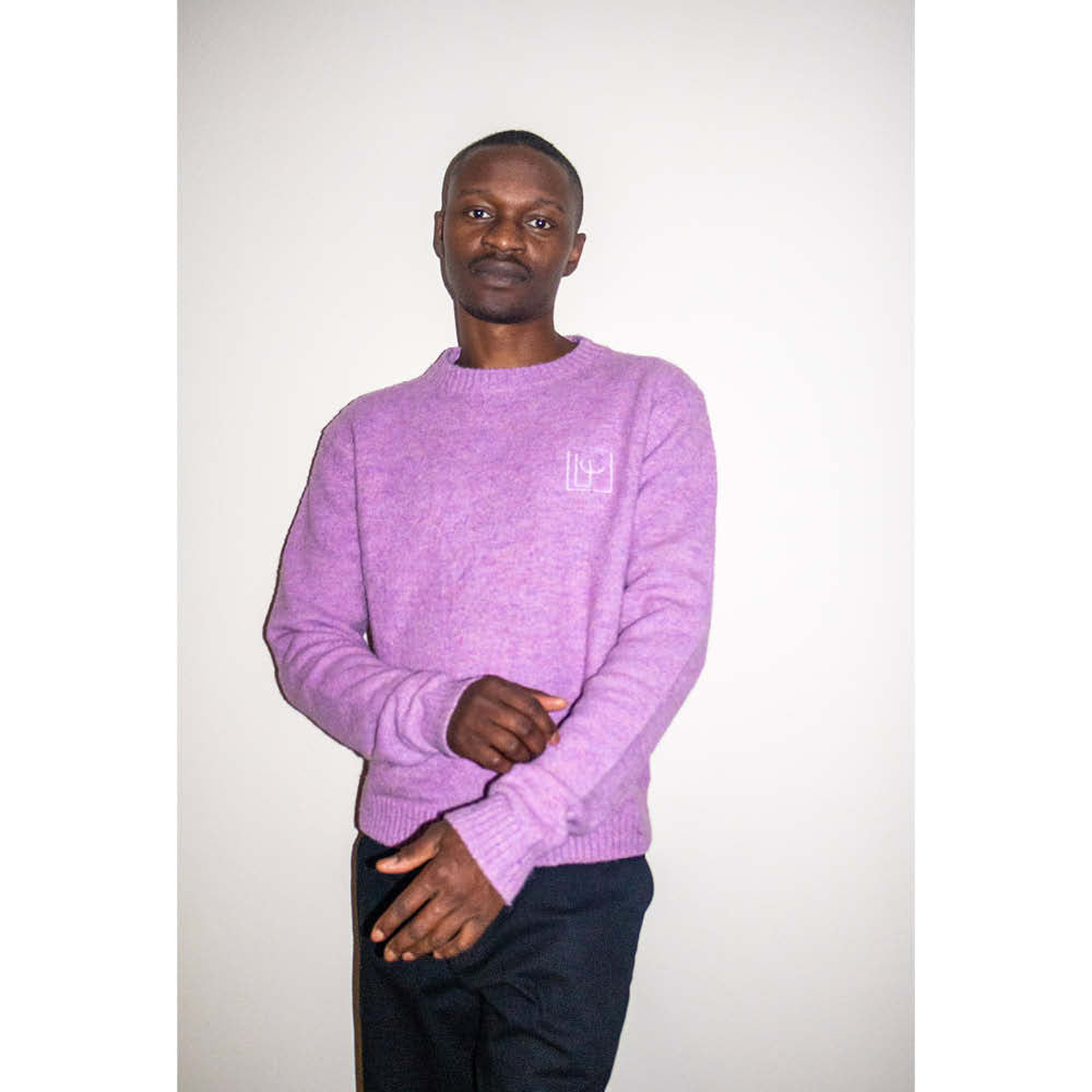 Brushed Wool Crewneck Sweater