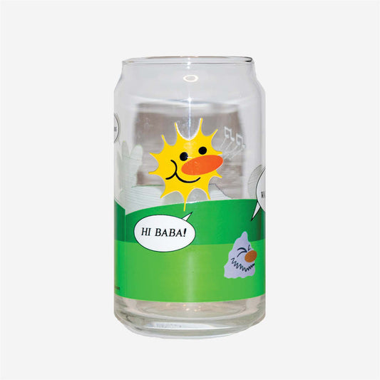 Baba's World Glass Cup