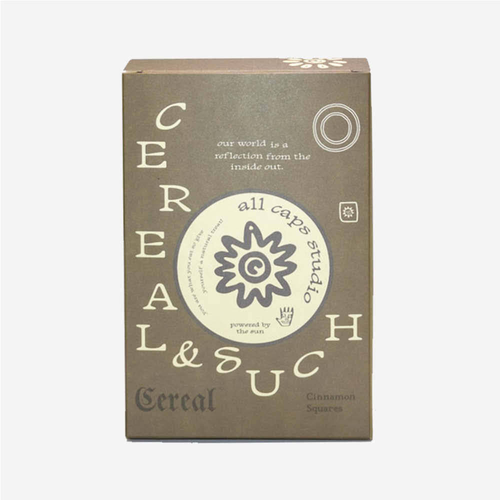 Studio & Such Cereal (All Caps Studio Edition)