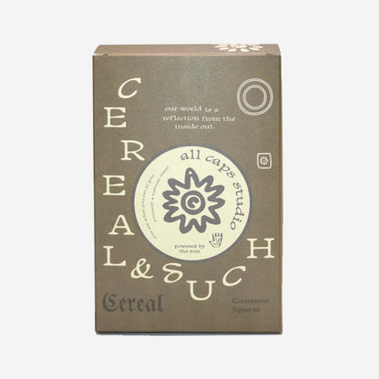 Studio & Such Cereal (All Caps Studio Edition)