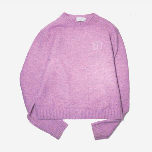 Brushed Wool Crewneck Sweater