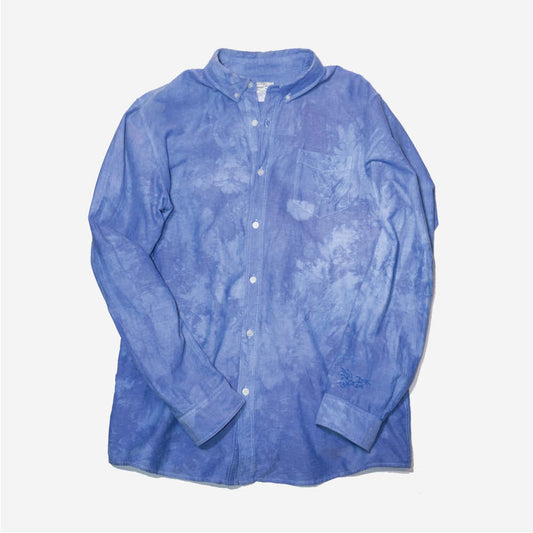 Stone Washed Indigo Oxford Shirt