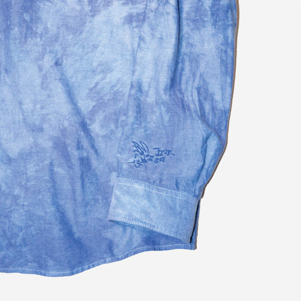 Stone Washed Indigo Oxford Shirt